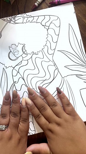 185K views · 10K reactions | Another coloring with coco from Volume 1 癩 restock date tbd - shop out coloring calendar at shopcocomichele.com | Coco Michele | Facebook