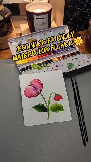 3.3K views · 100 reactions | Loose and flowy watercolor flower! * #reelsfb #jddesignsandco #watercolor #watercolorpainting #watercolorartist #watercolorforbeginners #watercolorart #painting #beginners #tutorial | JD Designs and Co | Facebook