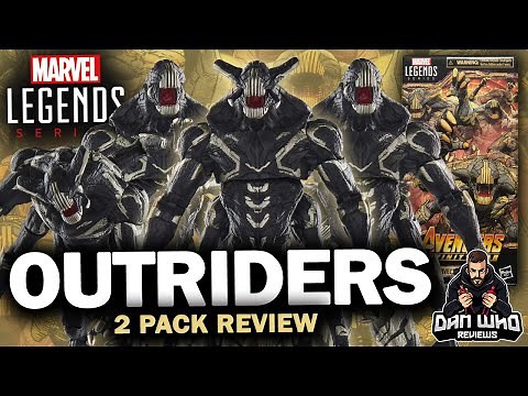 Marvel Legends OUTRIDERS Avengers Infinity War 2 Pack Review
