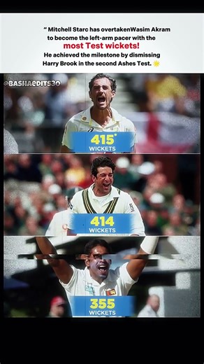 “415 and climbing — Starc rewriting history.”*