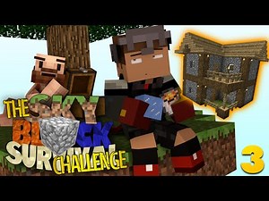 Minecraft Skyblock: REDUX #3 | HOUSE BUILD OFF CHALLENGE (Skyblock Minecraft Challenge)