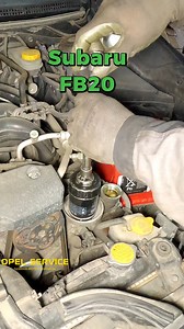 Ease of oil filter replacement: Subaru FB20 vs Renault K7J700 #carrepair #mechanic #oilchange | OPEL Service