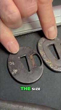 Stunning Japanese Sword Guards: Artistry You Won't Believe! #shorts