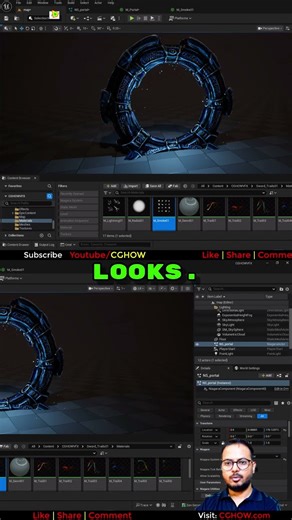Animating Particles with Curl Noise in Unreal Engine 5 #shorts