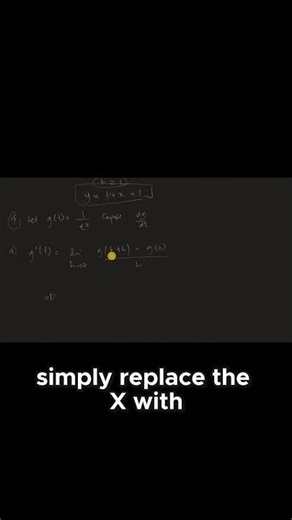 Adapting the Derivative Formula for Gt