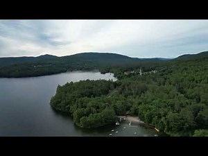Drone Aerial Tour of Newfound Lake, New Hampshire