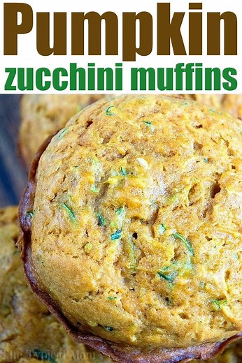 Pumpkin Zucchini Muffins