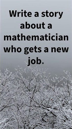 4 Writing Prompts Based Around Maths