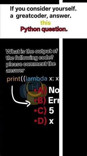 Give your answer in direct comments and check your Python skills here💻#viral #short#computerscience