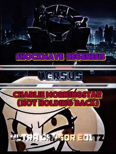 Shockwave #VS Charlie | build our machine slowed 1v1 open collab my final edit #oc #wiz #memes