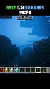 Insane Shaders For MCPE 🔥|#shorts #minecraft