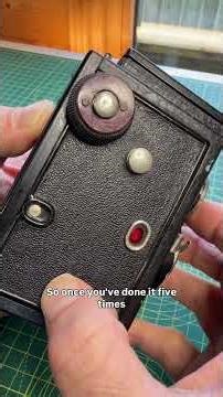 How to load a Voigtlander Brilliant in Detail #filmcamera #filmphotography #film #Voigtlander