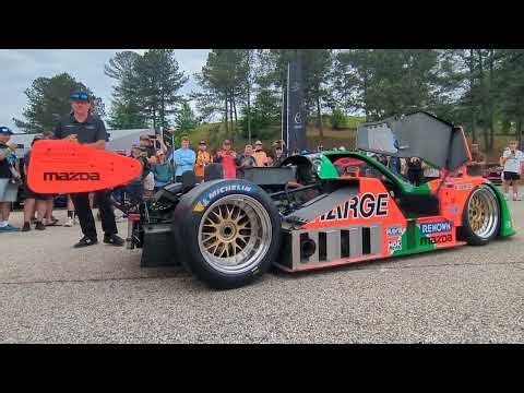 Mazda 767 Warm-up at the 2026 Mitty at Road Atlanta
