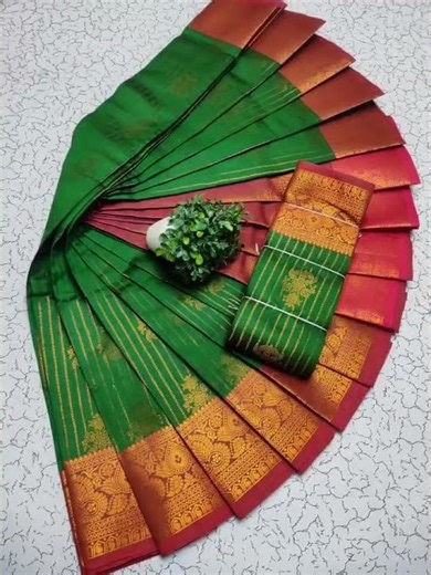 putta cotton saree