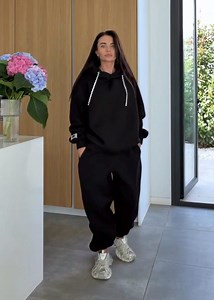 Oversized Fleece Tracksuit: Women's Cozy Loungewear Set - Etsy