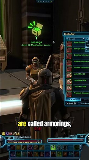 Upgrading Gear Mods Guide