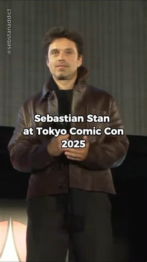 Sebastian Stan Addict on Instagram: "Sebastian greeting fans at Tokyo Comic Con 2025 Opening Ceremony ♥️♥️♥️ #sebastianstan #tokyocomiccon2025 #tokyocomiccon"