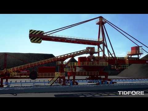 Bucket-wheel stacker reclaimer（3D）