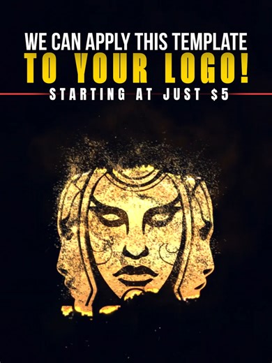 ✨Double Particle Hit Logo Reveal – Energetic Impact Intro Animation