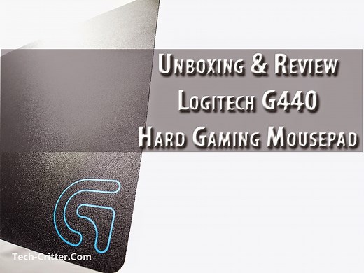 Unboxing & Review: Logitech G440 Hard Surface Mousepad