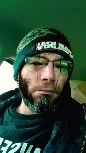 I Am From The Year 2077 Sent Back To The Year 2026 🤖😎 #tiktok #facefilter #cyberpunk #robot #cool