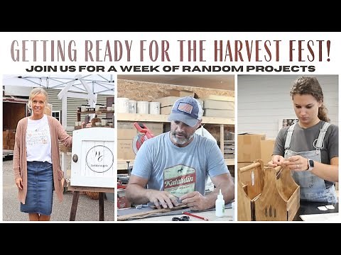 Fall Harvest Fest Set Up ~ Berlin Harvest Festival Booth ~ A Week in the Life ~ Random DIY Projects