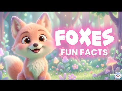20 Fun Facts About Foxes | Cute Animals Learning for Kids