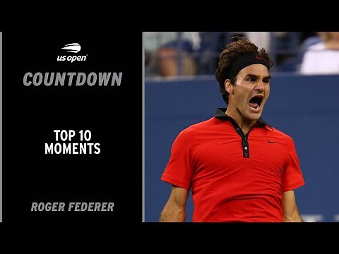 Roger Federer | Top 10 Moments | US Open