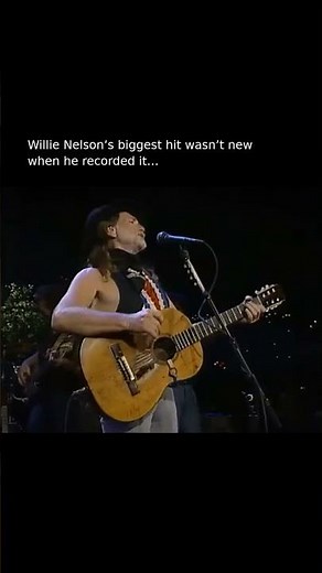Willie Nelson performed "Blue Eyes Crying In The Rain" live from Austin, Texas, a song that bec