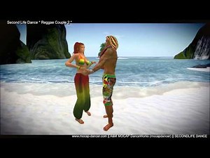 SecondLife - REGGAE Couple 2 Dance | 3D Dance motion capture animation by A&M MOCAP / MocapDancer