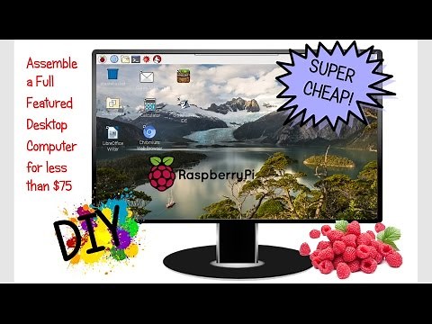 How to Assemble an Inexpensive Desktop Computer Using the Raspberry Pi 3