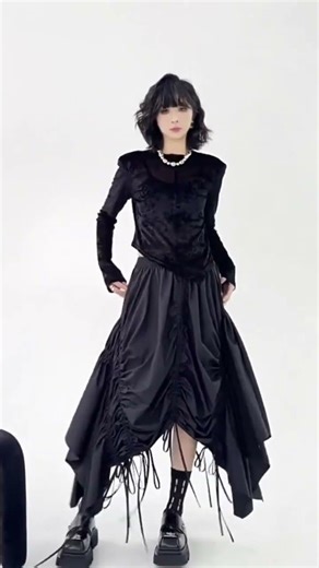 This Cyber Techwear Female Outfit Hits Different ⚡ Cyberpunk Vibes #shorts