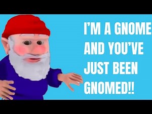 I’m a Gnome and you’ve been Gnomed! Very Funny! #Memes