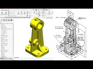 SolidWorks Tutorial for beginners Exercise 52