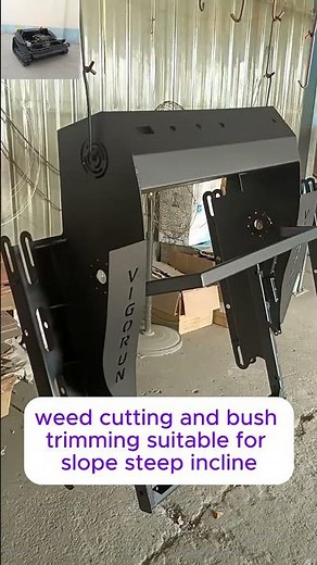 remote controlled snow plow made by Vigorun Tech, Vigorun remote control snow removal robot for sale