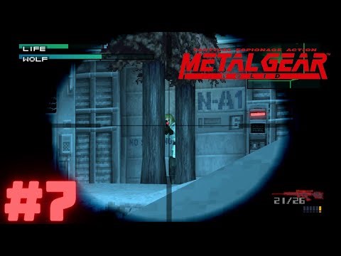 Metal Gear Solid - (4K 60FPS) - Part 7 - Sniper Wolf