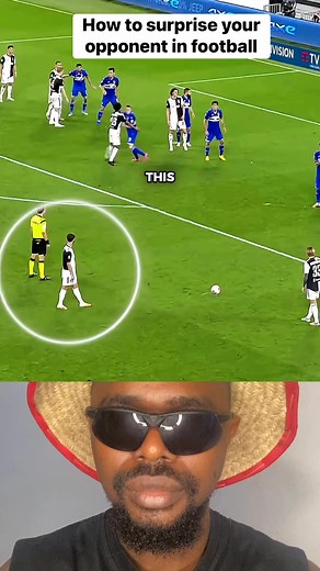How to surprise your opponent in football #reels #football #viral | Fusion396