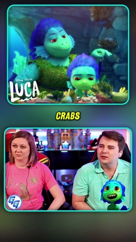 Amazing Dolphin Impression! 👀 Pixar’s Luca Reaction!