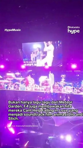 Konser F4 dan Nostalgia “Meteor Garden”
