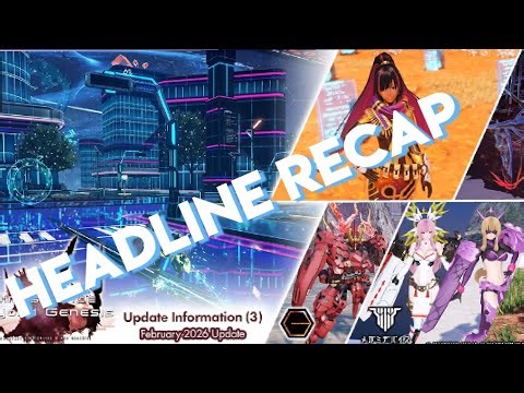 NEON CITY | Headline WAVE January '26 Recap | PSO2 New Genesis