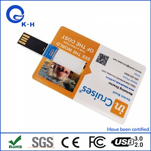 [Hot Item] ABS Business Bank Credit Card USB 2.0 3.0 Flash Drive 4GB