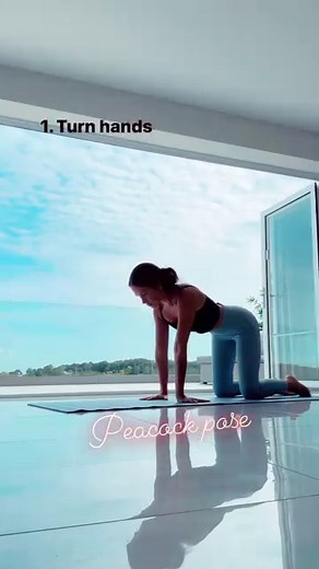 I’ll be doing a step by step tutorial for peacock pose next with lots of modifications and options for beginners and I promise I won’t use these sound effects 😂 #peacockpose #armbalance #yogatutorial #abimillsyoga | Abi Mills Yoga