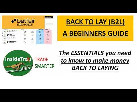 Beginners Guide to Profitable Back to Lay Trading on Betfair