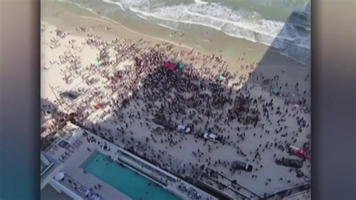 Spring break chaos in Florida sparks stampede, over 130 arrests