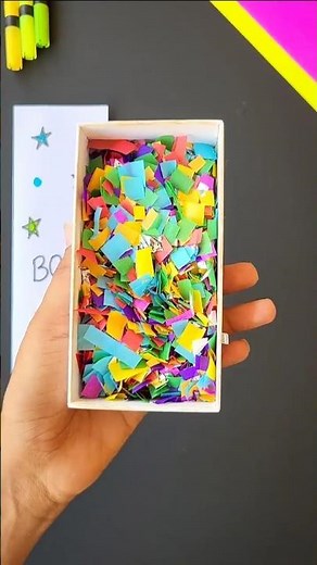 🎉 how to make partypopper , easy way to make confetti blaster