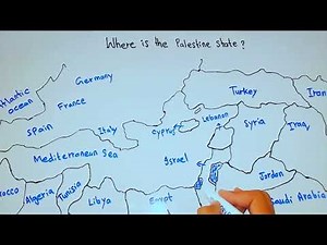 Where is Palestine located on the map | Where is Palestine located in Asia|West Bank/ 5min Knowledge
