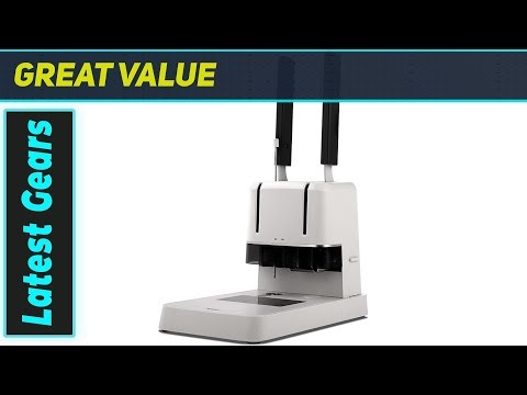 The Ultimate Office Binding Machine: Manual Punching, Creasing, Hot Melt Riveting
