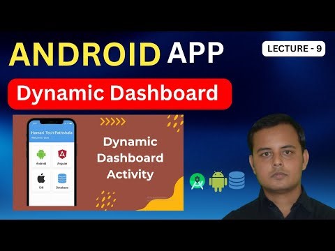 Create Dynamic Dashboard Activity in Android Studio