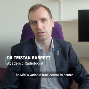 A good quality scan gives us the best possible chance of spotting prostate cancer. That's why we're funding Dr Tristan Barrett at the University of Cambridge, as he's using artificial intelligence (AI) to develop a tool that could ensure that nationwide MRI scans are both fast and accurate. This is vital as we begin our once-in-a-generation research trial (TRANSFORM) which will compare multiple screening options to find the safest and most accurate way to screen men for the disease. Your support