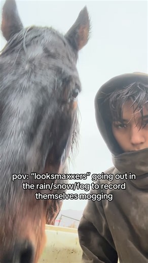 akili on Instagram: "Me asf 😭 #akilijadan #cali #model #cowboy #horse #looksmaxxing #glowup"